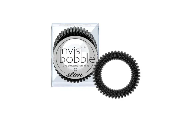 Invisibobble Slim True Black 3 Stk.