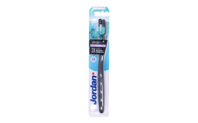 Jordan Ultralite Whitening Tandbørste Medium Ass. Farver