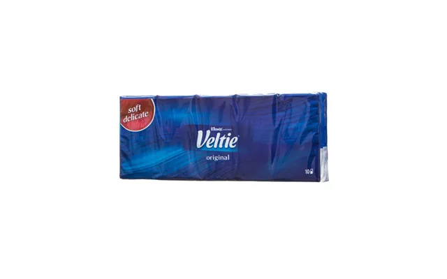 Kleenex Veltie Original Soft Delicate Lommetørklæde 10pak