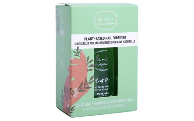 Le Mini Macaron Plant Power Plant-based Nail Fortifier 10 Ml