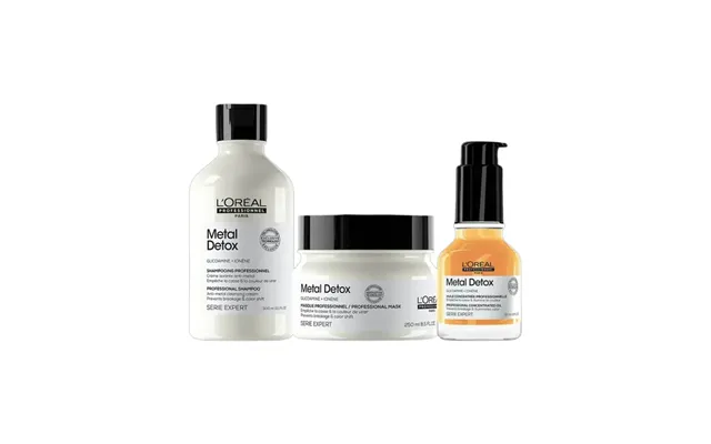 L’oréal Professionnel Metal Detox Set 300 Ml 3 Stk.
