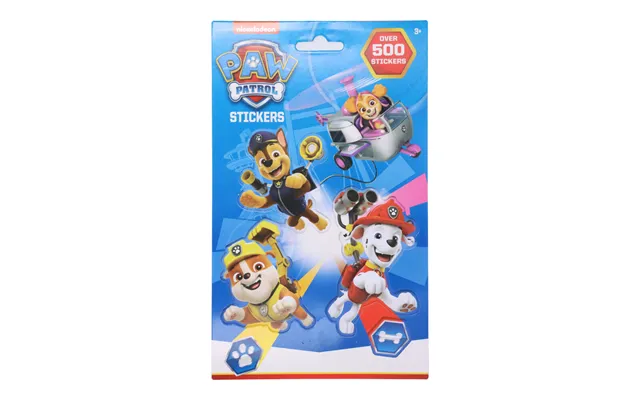 Paw Patrol Klistermærker 500 Stk.