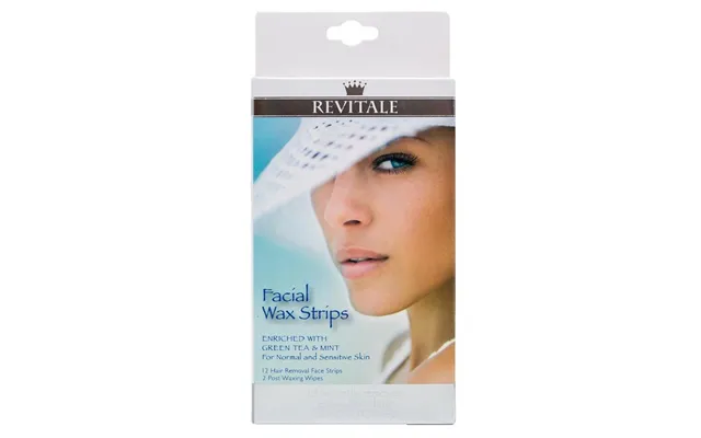 Revitale Facial Wax Strips 12 Stk.