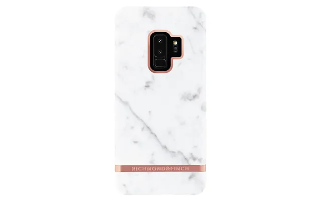 Richmond And Finch White Marble - Rose Samsung S9 Plus Cover U