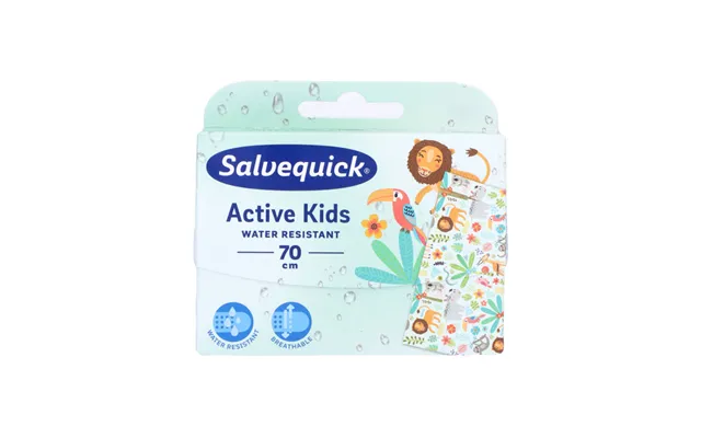 Salvequick Active Kids Vandafvisende Plaster