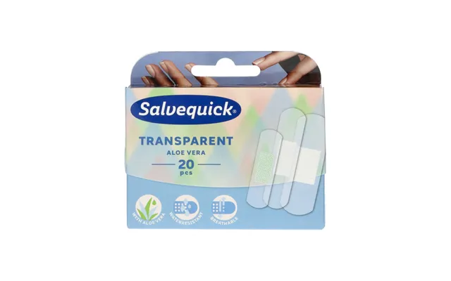 Salvequick Transparent Aloe Vera Plaster 20 Stk.