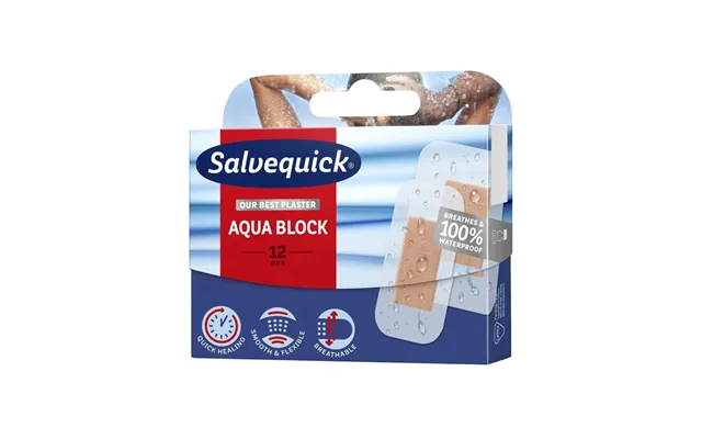Salvequick Vandfast Plaster 12 Stk.