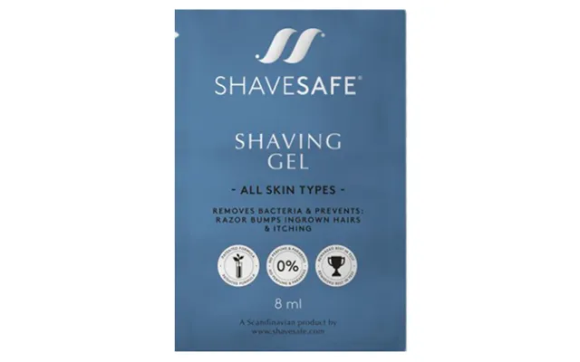 Shavesafe Travel Shaving Gel 8 Ml 2 Stk.