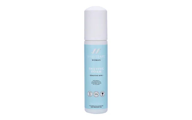 Shavesafe Woman Shaving Foam Sensitive Skin 200 Ml