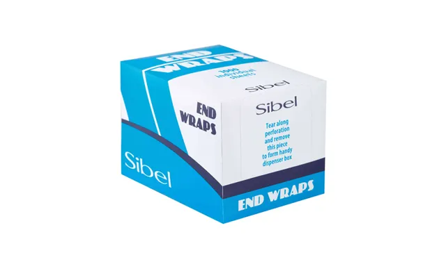 Sibel End Wraps Wave Tex Spidspapir - Ref. P002748 1000 Stk.