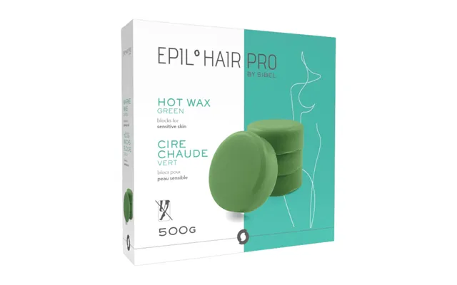 Sibel Green Wax Block Sensitive Skin Ref. P000278 500 G