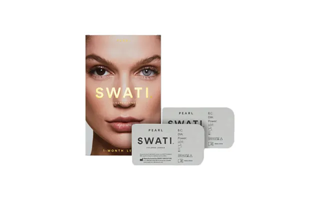 Swati Cosmetics 1 Måneds Kontaktlinser Pearl