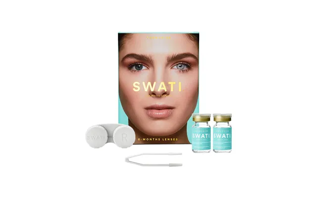 Swati Cosmetics 6 Måneders Kontaktlinser Turquoise