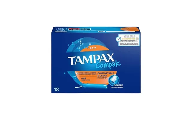 Tampax Compak Super Plus Tampons 18 Stk.