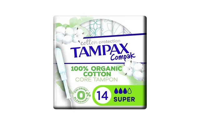 Tampax Cotton Protection Compak Super 14 Stk.
