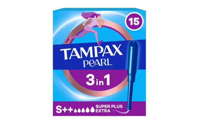 Tampax Pearl Super Plus Extra Tampons With Applicator 15 Stk