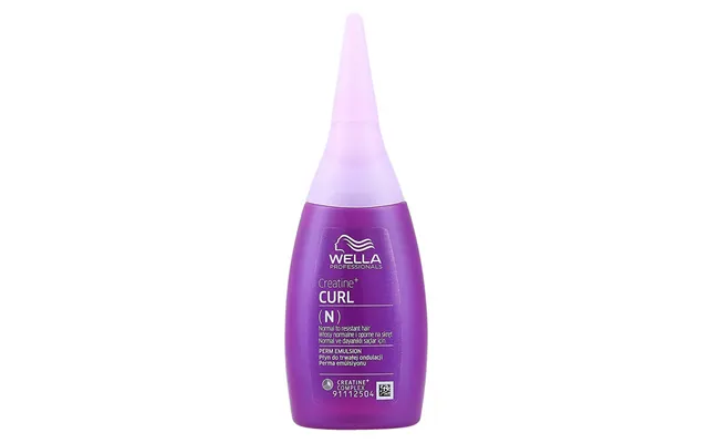 Wella Creatine Perm Emulsion For Natural To Resistant Hair 75 Ml