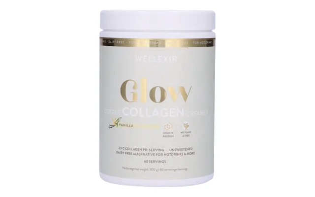 Wellexir Glow Coffee Collagen Creamer Vanilla 300 G