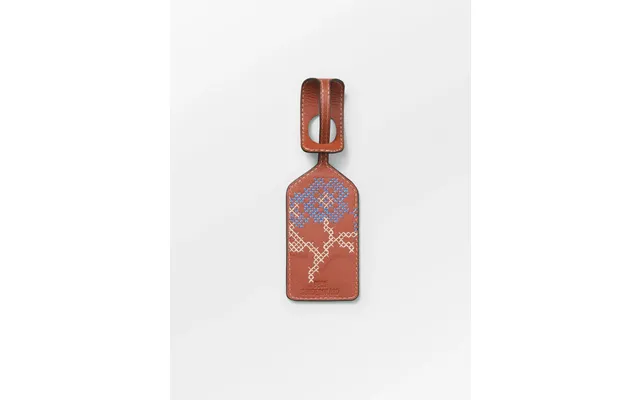 Flotile Embroidered Bag Tag