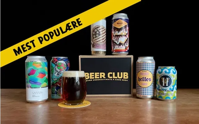 Beer Club - 6 Blandede Øl