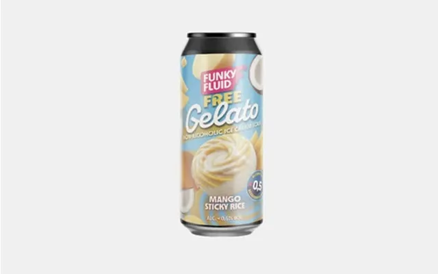 Free Gelato Mango Sticky Rice - Alkoholfri Sour Funky Fluid