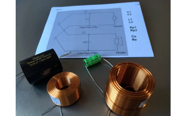 2-vejs Delefilter Kit 3000hz 12db - Diy Hi-fi Til 4ohm Hjttalere