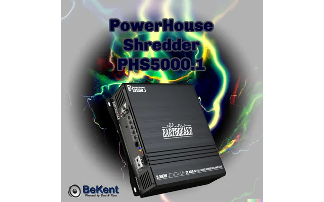 Earthquake Sound Phs5000.2 - Kraftfuld Bilstereo Forstrker
