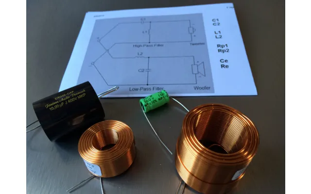 Jantzen Audio 2-vejs 2500 Hz Bygselv Delefilter 12db Oktav Til 4 Ohm