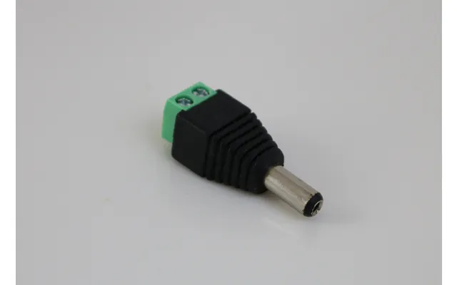 Robust Dc Hanstik 5,5mm X 2,5mm Med Skrueterminal - Let Monterbar