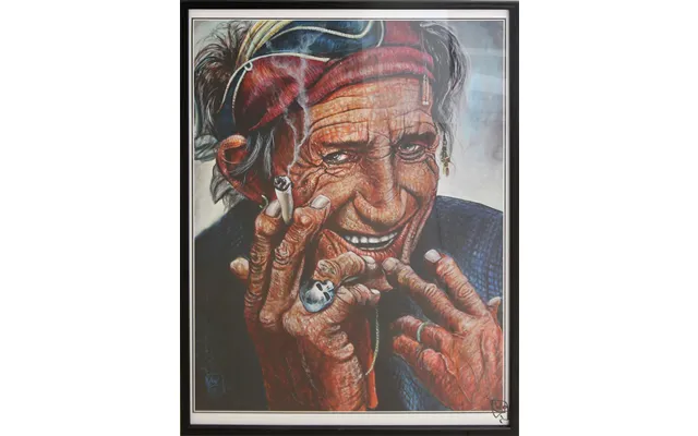 Keith Richards Kunstplakater Jürgen Wölk Se Vores Udvalg Af Malerier Af Jürgen Wölk