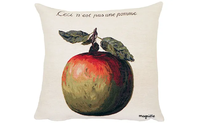 Magritte Ceci N St Pas Une Pomme Puder Puffer Poulin Design Puder Med Smukke Designs Poulin Design
