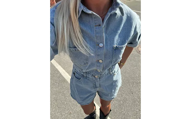 Amanda Jumpsuit - Denimblå