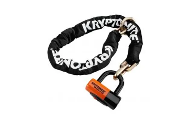 Kryptonite Kædelås Ny Noose W Evs4 Kædelås 12mmx130cm Disc 14mm - Cykellås