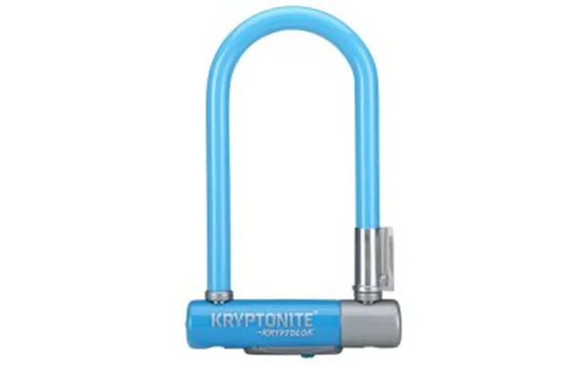 Kryptonite U-lock Kryptolok 2 Mini7 Bøjlelås 8.2x17.8cm Blå - Cykellås