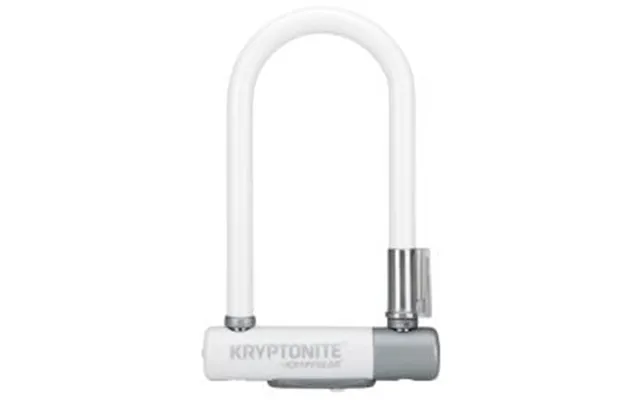 Kryptonite U-lock Kryptolok 2 Mini7 Bøjlelås 8.2x17.8cm Hvid - Cykellås