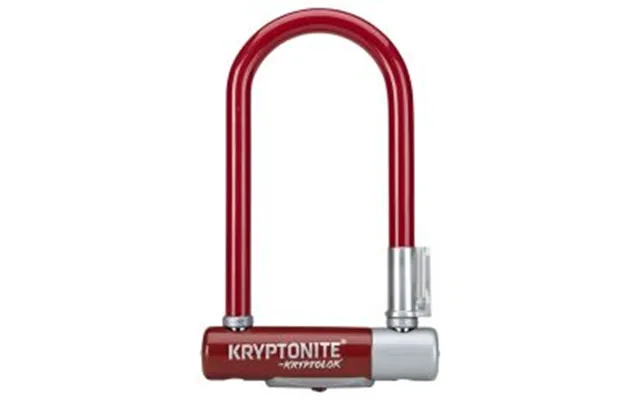 Kryptonite U-lock Kryptolok 2 Mini7 Bøjlelås 8.2x17.8cm Merlot - Cykellås