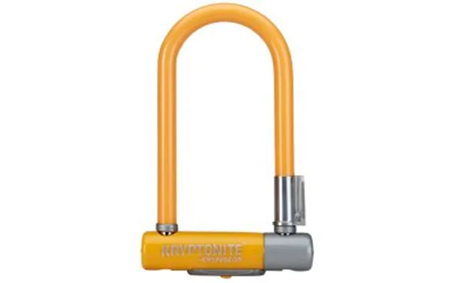 Kryptonite U-lock Kryptolok 2 Mini7 Bøjlelås 8.2x17.8cm Orange - Cykellås