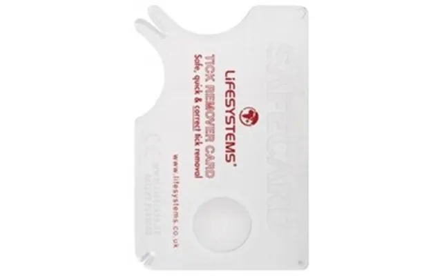 Lifesystems Tick Remover Card - Førstehjælpsudstyr
