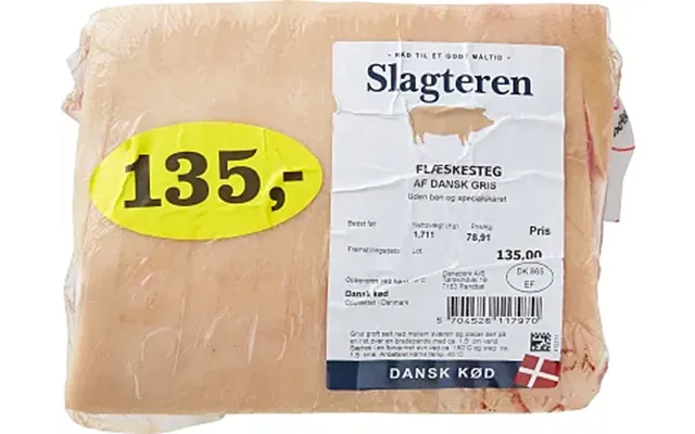 Flæskesteg Slagteren