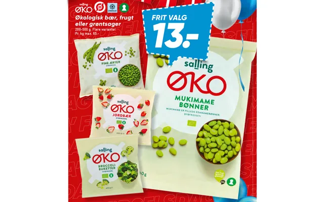 Økologisk Bær, Frugt Eller Grøntsager