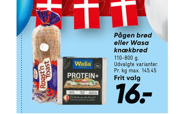 Pågen Brød Eller Wasa Knækbrød