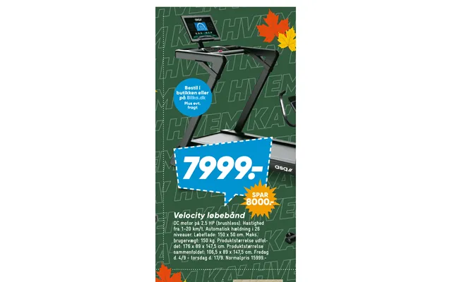 Velocity Løbebånd