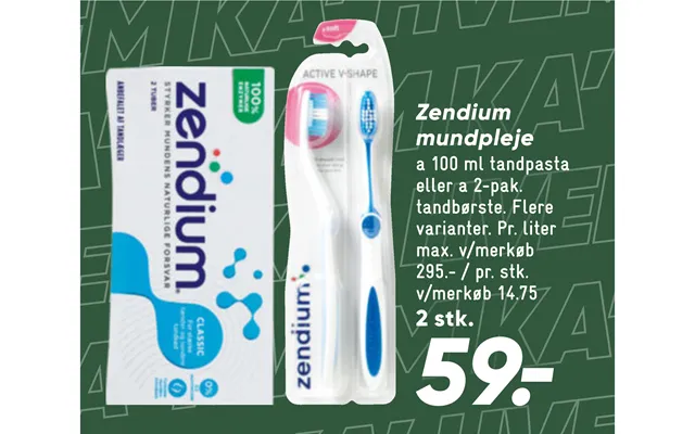 Zendium Mundpleje