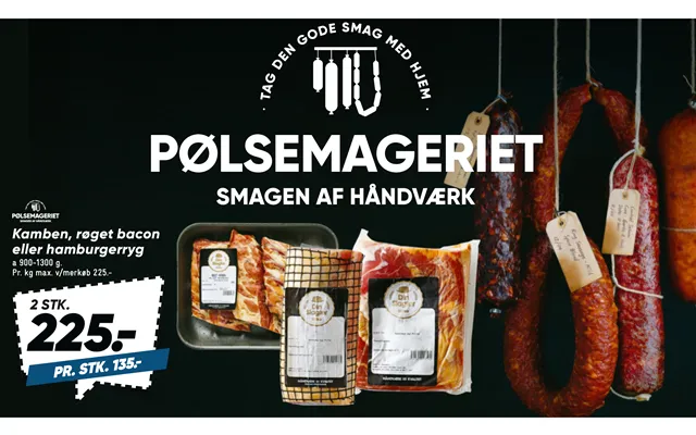 Kamben, Røget Bacon Eller Hamburgerryg
