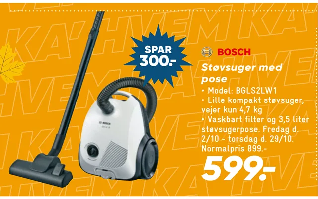 Støvsuger Med