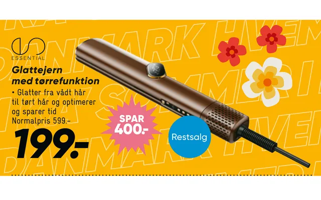 Glattejern Med Tørrefunktion