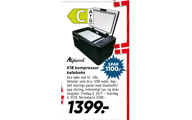 K18 Kompressor Køleboks