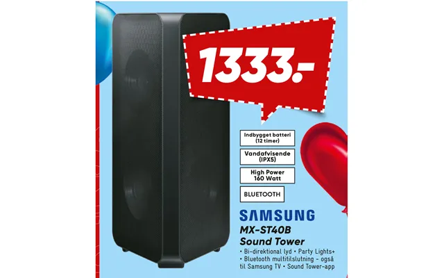 Mx-st40b Sound Tower