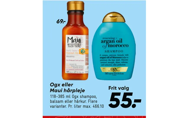 Ogx Eller Maui Hårpleje