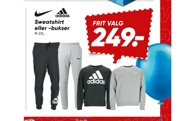 Sweatshirt Eller -bukser